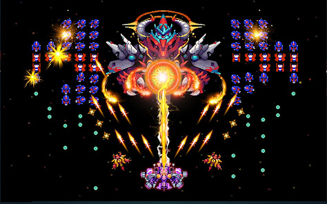 Screenshot 8 for Falcon Classic Space Invaders Mod APK 100.54 Remove ads, Mod speed