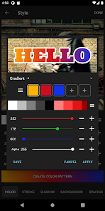 Screenshot 6 for Phonto Text on Photos 1.7.108 MOD APK Pro Unlocked, Lite