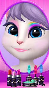 Screenshot 2 for My Talking Angela 4.3.1.510 MOD (Unlimited Money)