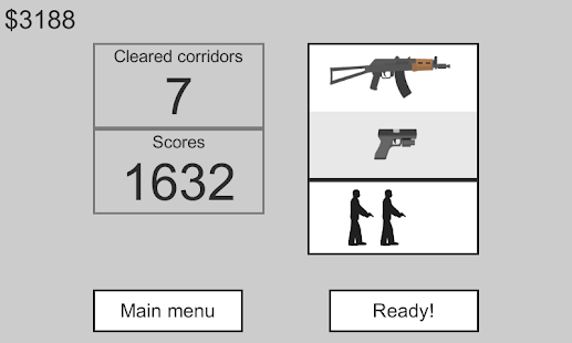 Screenshot 6 for Flat Zombies Defense & Cleanup 1.7.5 MOD (Unlimited Money)