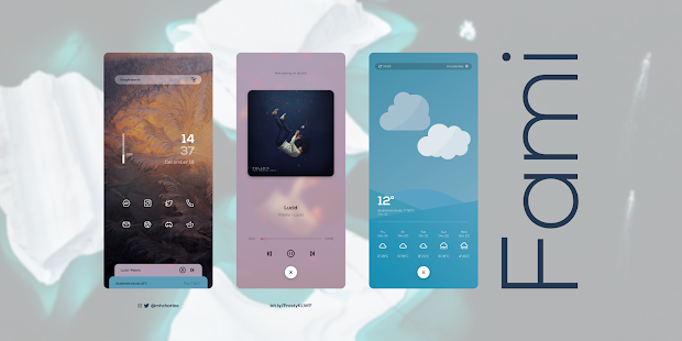 Screenshot 5 for Frosty for KLWP 2020.Feb.10.23