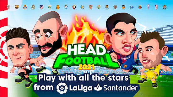 Screenshot 1 for Head Football LaLiga 2021 6.2.5 Mod Money Ad-Free