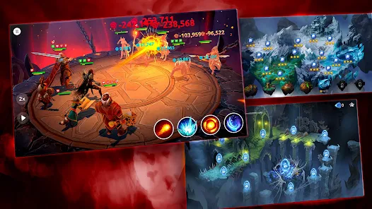 Screenshot 4 for Age of Magic RPG Strategy 2.16.0 MOD APK Menu/Damage/Immortal