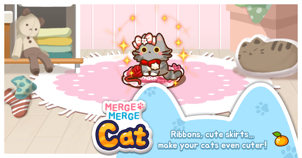 Screenshot 3 for MergeMergeCat 2.3.0 MOD APK Money