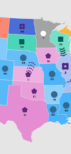 Screenshot 1 for State.io Conquer the World v0.5.13.1 MOD APK Free Purchase/No ADS