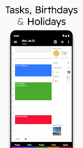 Screenshot 7 for Business Calendar 2 2.30.1 [Mod Lite]