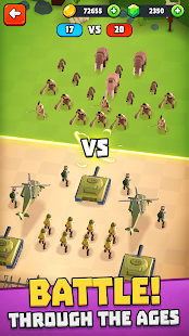Screenshot 4 for Battle Simulator Warfare 1.3.334 MOD APK Money