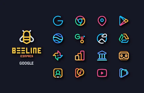 Screenshot 1 for BeeLine Icon Pack 1.0 Patched