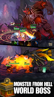 Screenshot 2 for Infinity Heroes Idle RPG 2.5.5 MOD (God Mode + One Hit Kill)