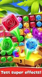 Screenshot 1 for Gemmy Lands Match 3 Games 9.01 APK + MOD Unlimited Money