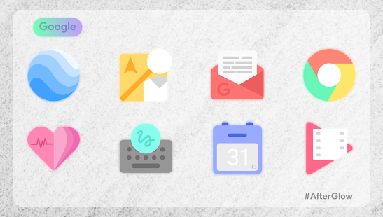 Screenshot 1 for Afterglow Icons Pro 2.3.1 Patched