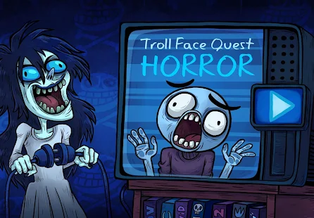 Screenshot 1 for Troll Face Quest Horror 1.1.0 MOD APK Unlocked