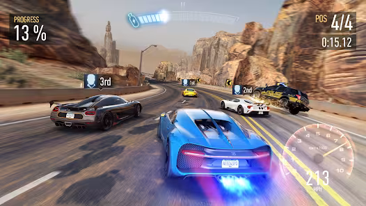 Screenshot 5 for Need for Speed No Limits 8.2.0 MOD APK