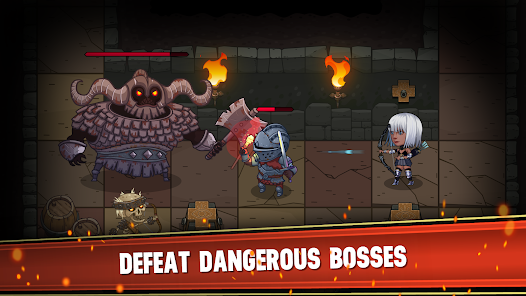 Screenshot 3 for Dungeon Age of Heroes 1.14.718 MOD APK Unlimited Money