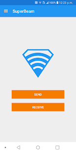 Screenshot 1 for SuperBeam WiFi Direct Share Pro 5.0.5