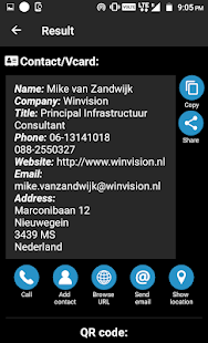 Screenshot 1 for QR / Barcode Reader PRO 1.1.9 Paid