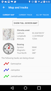 Screenshot 1 for ActiMap Outdoor maps & GPS 1.8.0.0 Paid