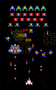 Screenshot 2 for Falcon Classic Space Invaders Mod APK 100.54 Remove ads, Mod speed