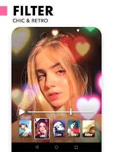 Screenshot 5 for Filto Video Filters Photo Editor Sparkle Effect Pro 1.4
