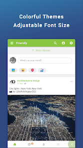 Screenshot 2 for Friendly Social Browser 8.1.2 MOD APK Premium Unlocked
