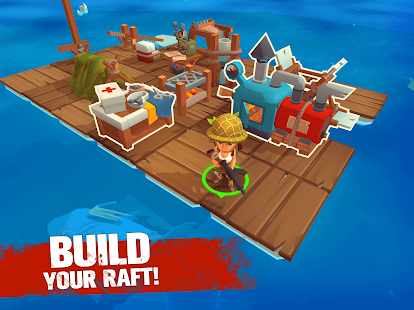 Screenshot 6 for Grand Survival Raft Games 2.8.4 MOD APK Money