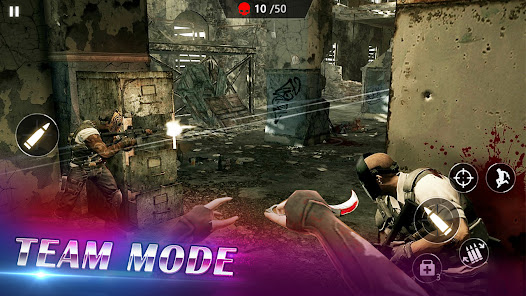 Screenshot 7 for Pro Sniper PvP Gunfight 3D Mod APK 1.8.4 Unlimited money Mod Menu