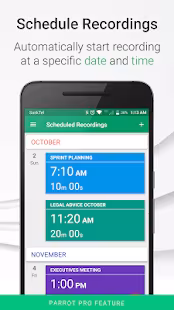 Screenshot 4 for Parrot Voice Recorder Pro 3.5.7