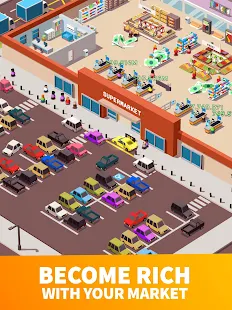 Screenshot 7 for Idle Supermarket Tycoon Tiny Shop Game 2.2.3 MOD (Unlimited Money)