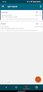 Screenshot 2 for apk signer Pro 6.0.4