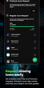 Screenshot 5 for Vera Outline White Icon Pack APK 5.6.9 Patched