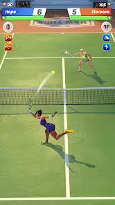 Screenshot 3 for Tennis Clash 3.39.0 APK Latest