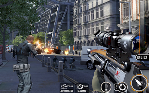 Screenshot 1 for Sniper Strike FPS 3D Shooting Game 500002 MOD (Unlimited Ammo)
