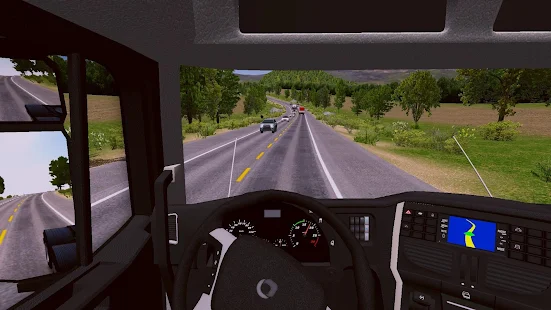 Screenshot 5 for World Truck Driving Simulator 1,095 MOD APK + Data