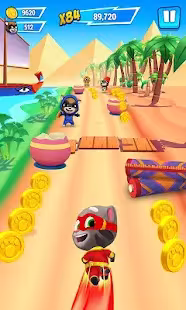 Screenshot 5 for Talking Tom Hero Dash 1.9.2.1108 Mod Money