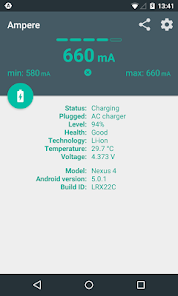 Screenshot 1 for Ampere 4.14 MOD APK Premium Unlocked
