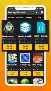 Screenshot 2 for Free App Discounts 1.0.9 [Mod AdFree]
