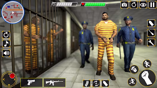Screenshot 6 for Prison Escape Casino Robbery 2.6 MOD APK Dumb Enemy