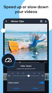 Screenshot 2 for Movavi Clips Video Editor with Slideshows Pro 4.14.1