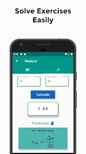 Screenshot 2 for PhysicsMaster Pro Basic Physics 3.2