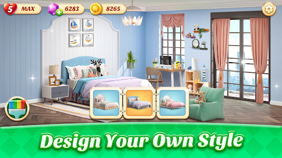 Screenshot 2 for Space Decor Dream Home Design 2.1.8 Mod money