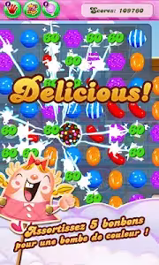Screenshot 1 for Candy Crush Saga 1.88.0.5 MOD