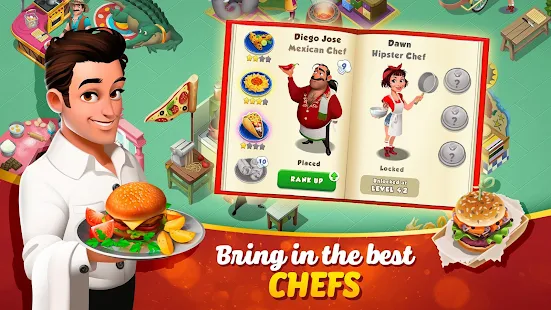 Screenshot 5 for Tasty Town Cooking & Restaurant Game 1.17.25 MOD Money/Quick Cooking