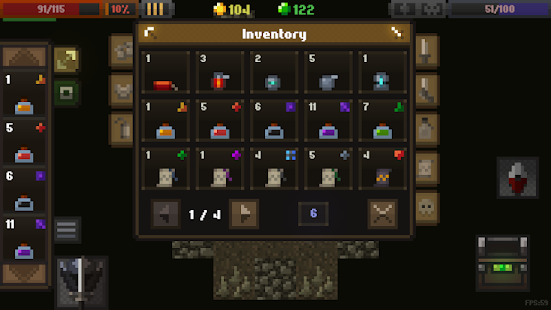 Screenshot 5 for Caves Roguelike 0.94.9.98 MOD (Unlimited Money)