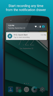 Screenshot 4 for Hi-Q MP3 Voice Recorder Pro 2.5.1 Final Paid