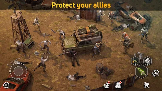 Screenshot 5 for Dawn of Zombies Survival after the Last War 2.45 MOD + DATA (Unlimited Money)
