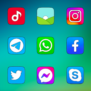 Screenshot 2 for MIU Carbon Icon Pack 2.1.5 Patched