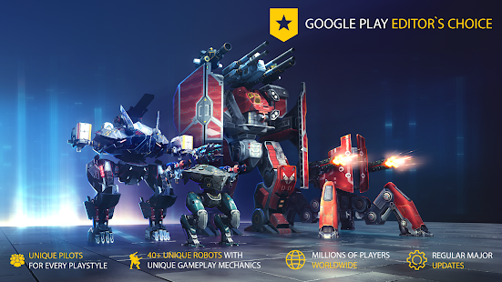 Screenshot 1 for War Robots 6v6 Tactical Multiplayer Battles 6.7.6 MOD Inactive Bots/Unlimited Bullets