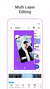 Screenshot 7 for Funimate Video Editor & Music Clip Star Effects Pro 7.1.3