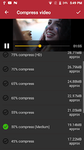 Screenshot 6 for Video Cutter Video compressor crop speed video Pro 1.3.3
