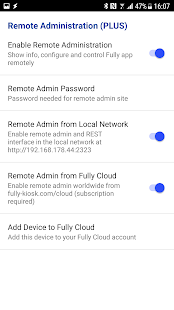 Screenshot 7 for Fully Kiosk Browser & App Lockdown 1.42.5 Unlocked